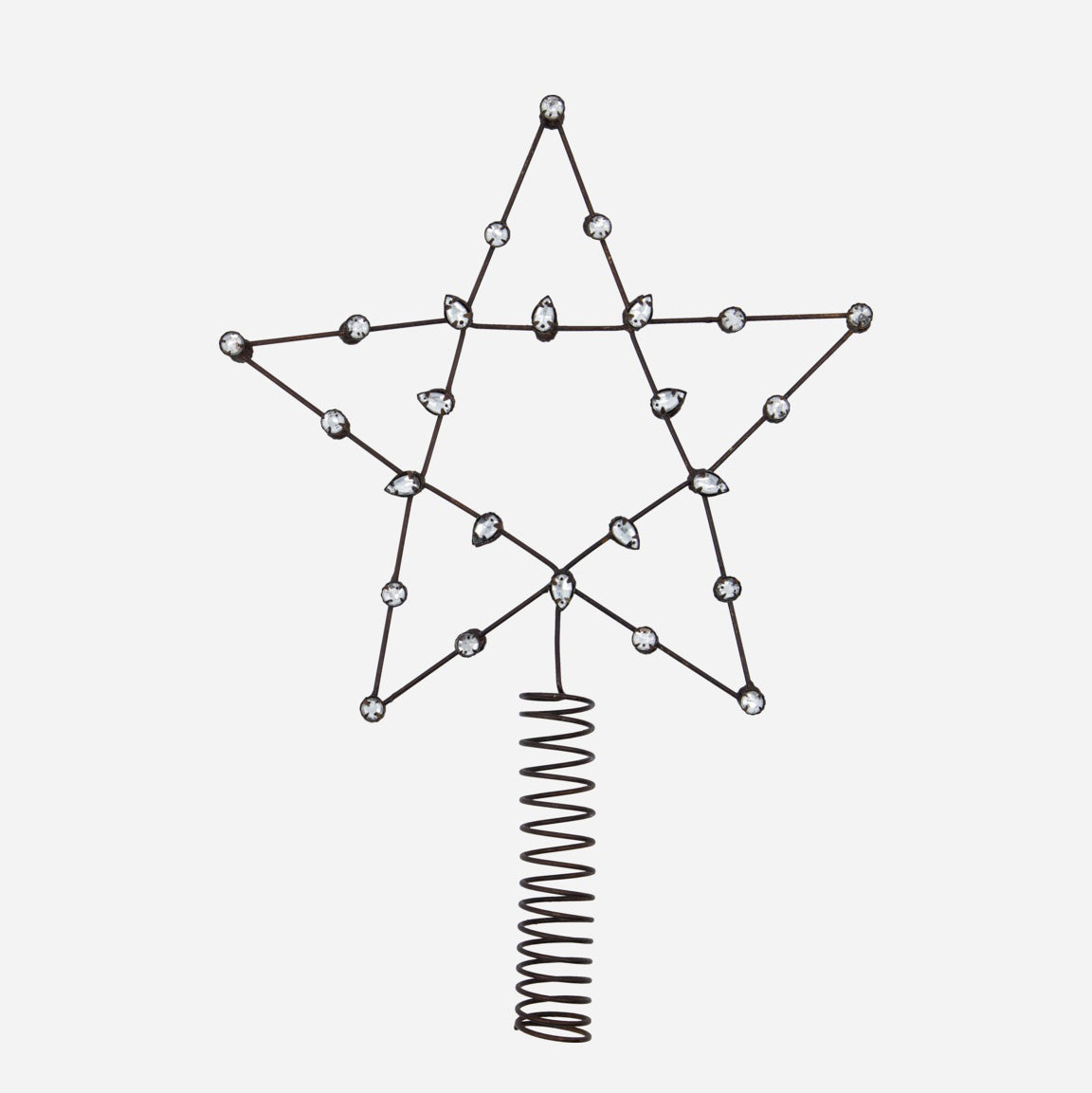 Weihnachtsbaumstern Connect - kupfer