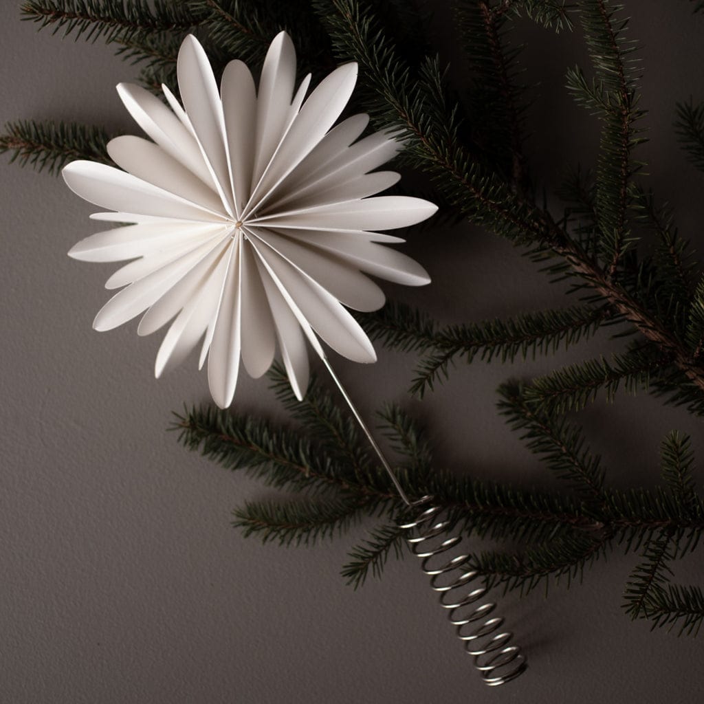 Christbaumspitze Tree Tops Flower - weiß