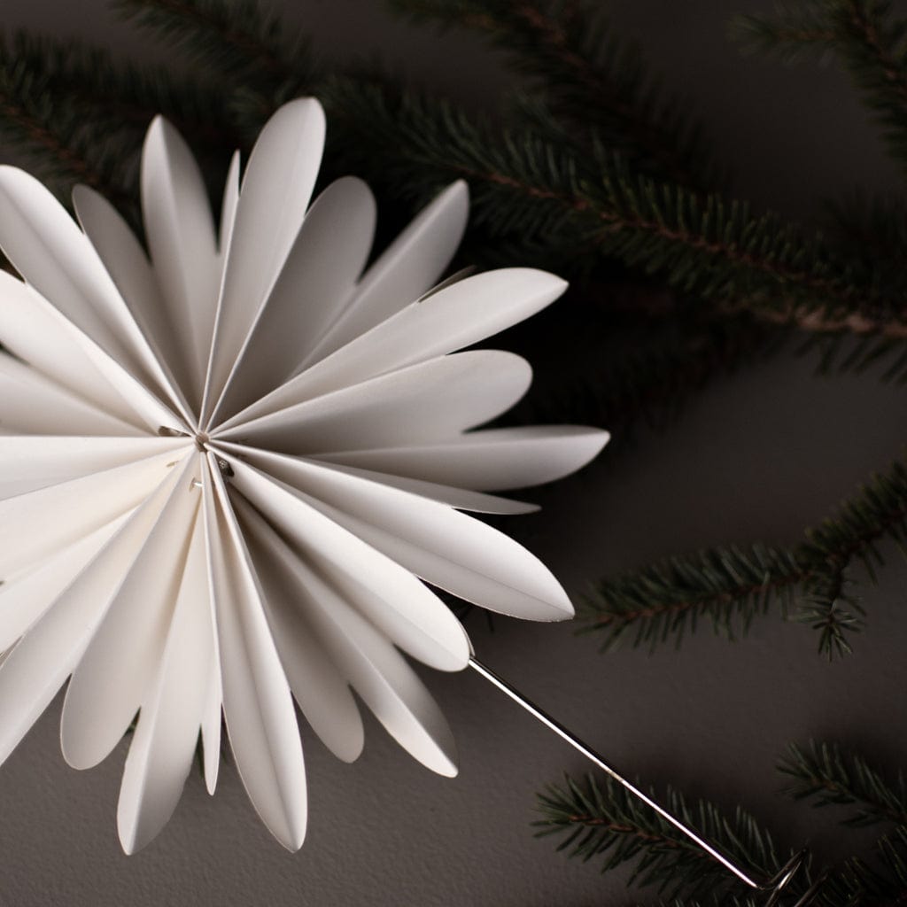 Christbaumspitze Tree Tops Flower - weiß