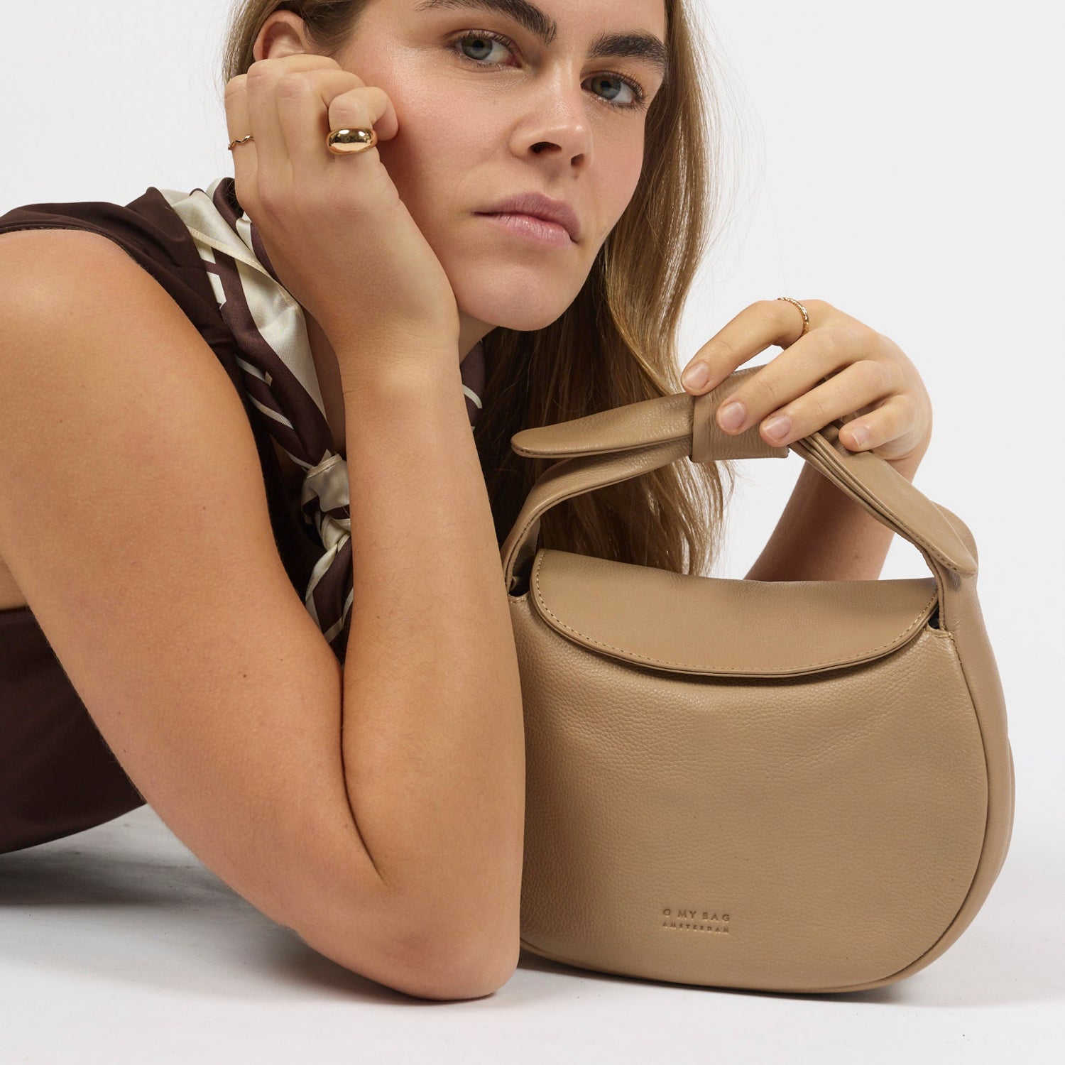 Coco Croissant Tasche - Sand