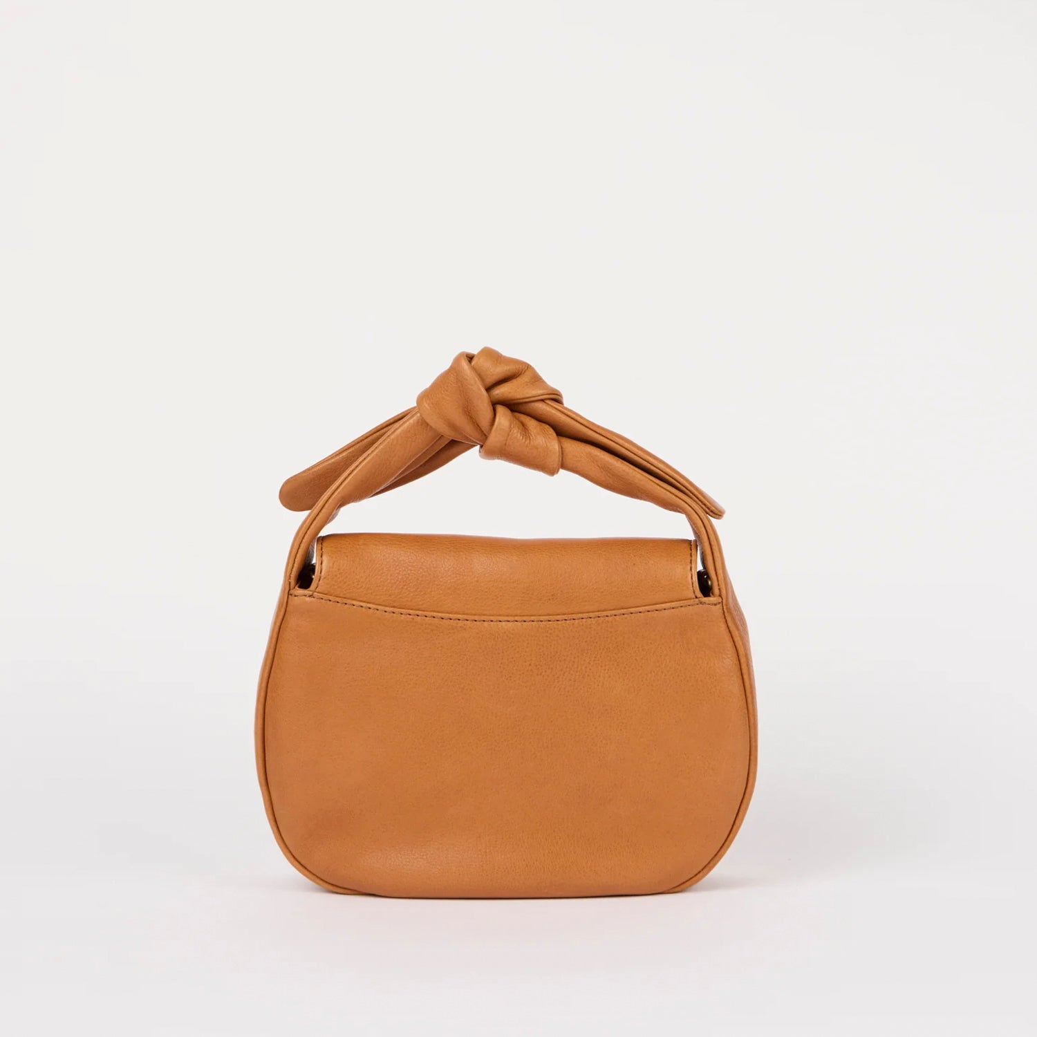 Coco Croissant Tasche - Leder Cognac