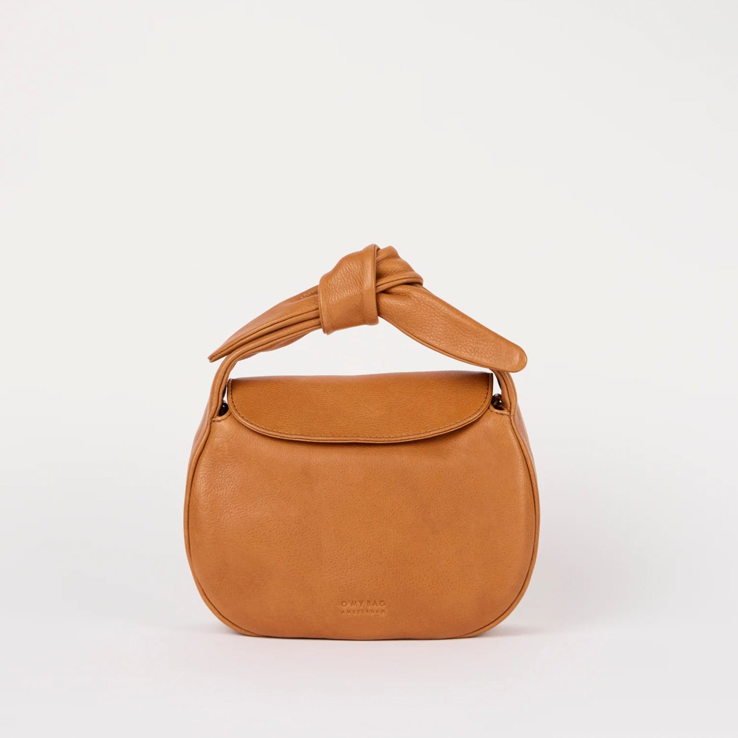 Coco Croissant Tasche - Leder Cognac