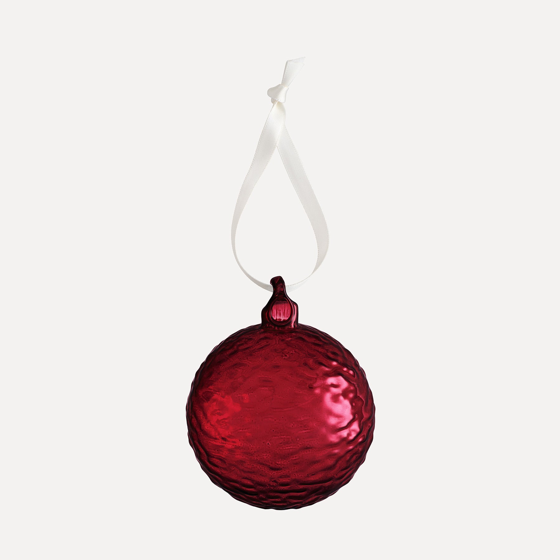 Weihnachtskugel Gry - rot