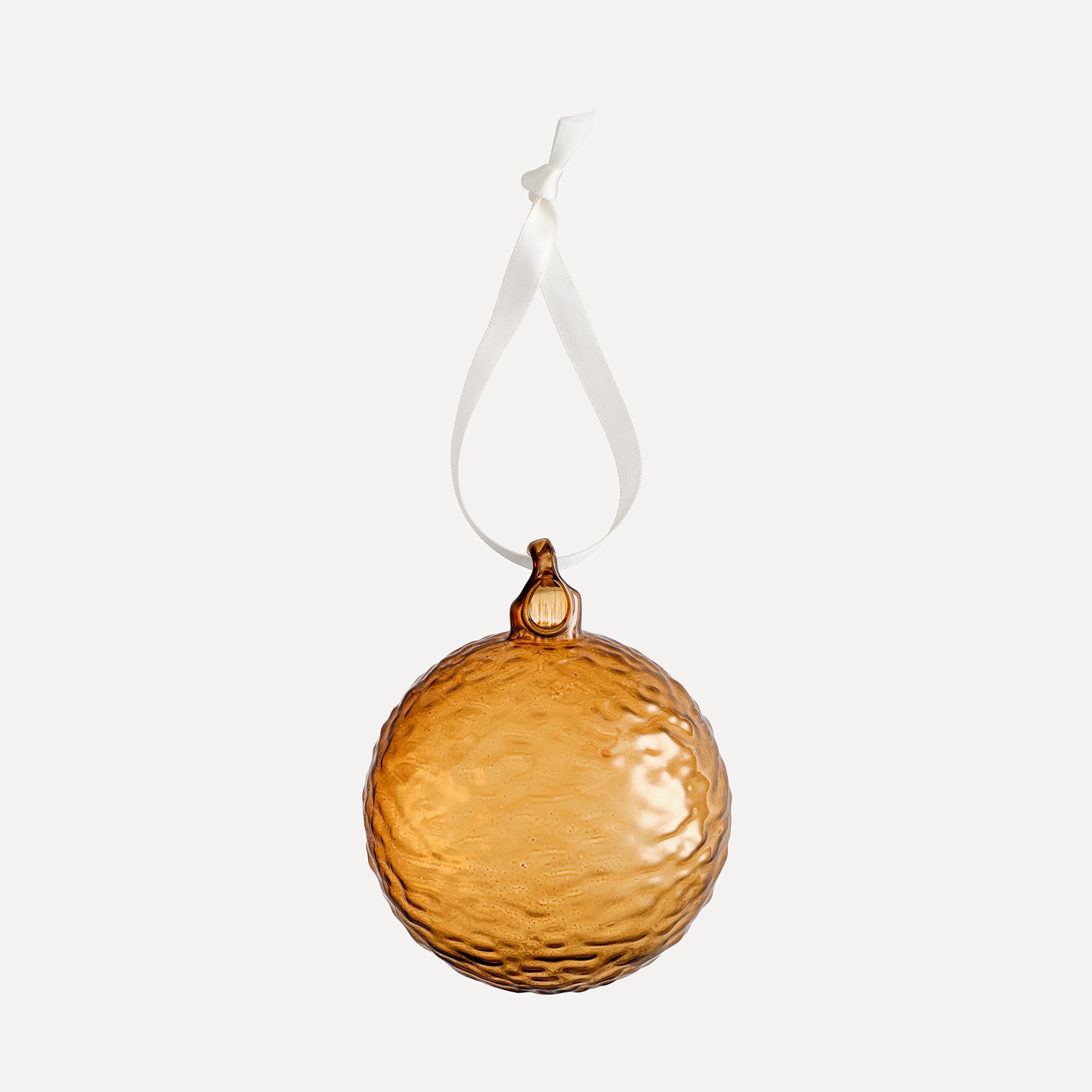 Weihnachtskugel Gry - cognac