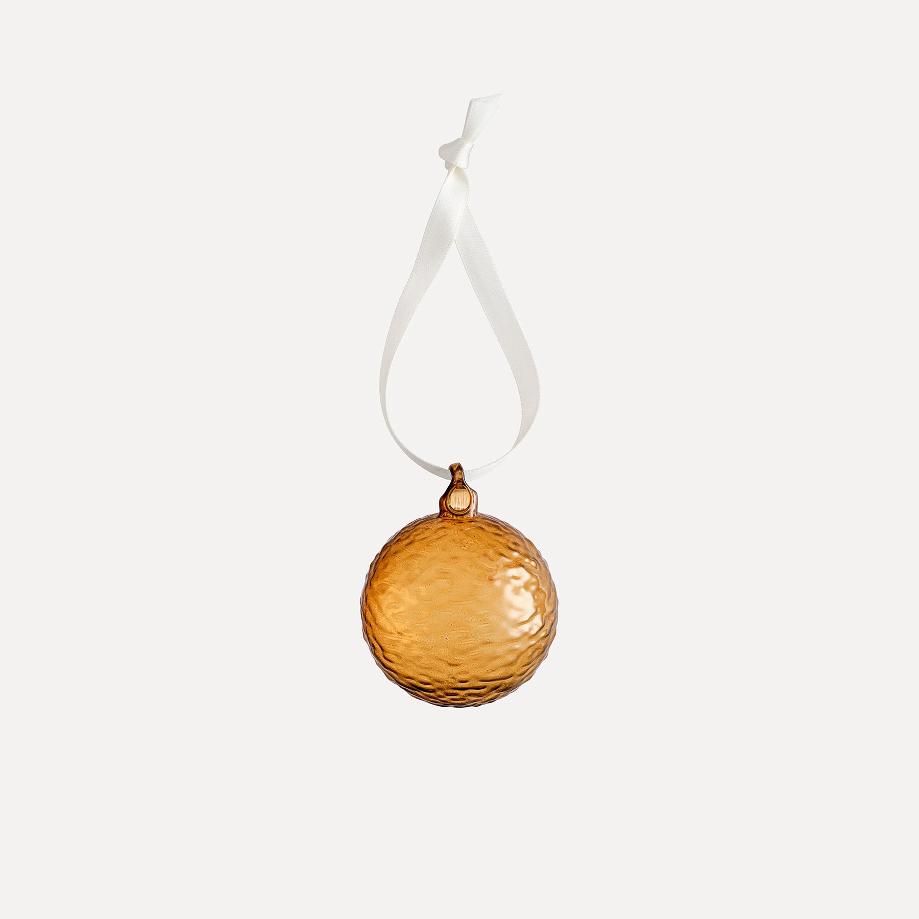 Weihnachtskugel Gry - cognac