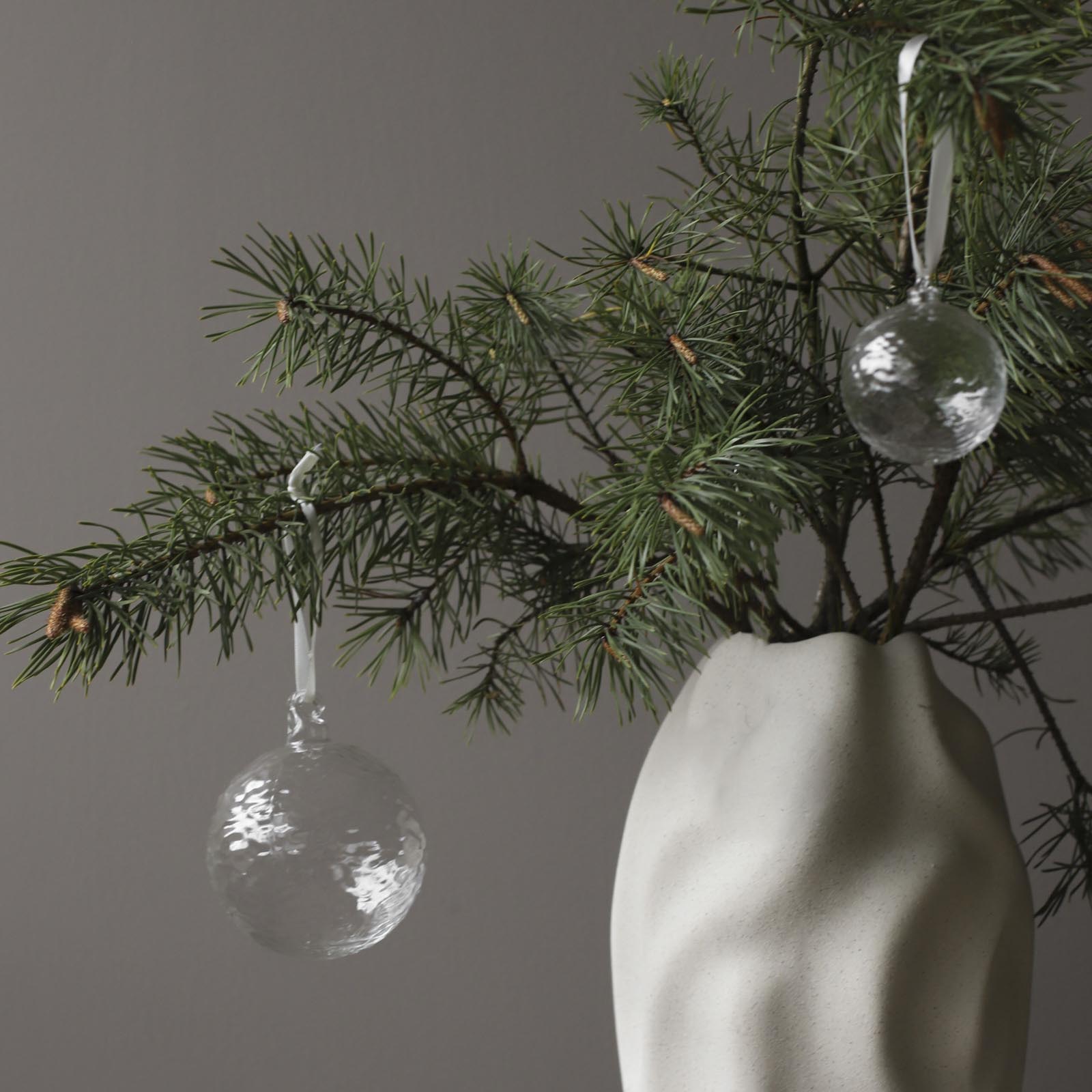 Weihnachtskugel Gry - clear