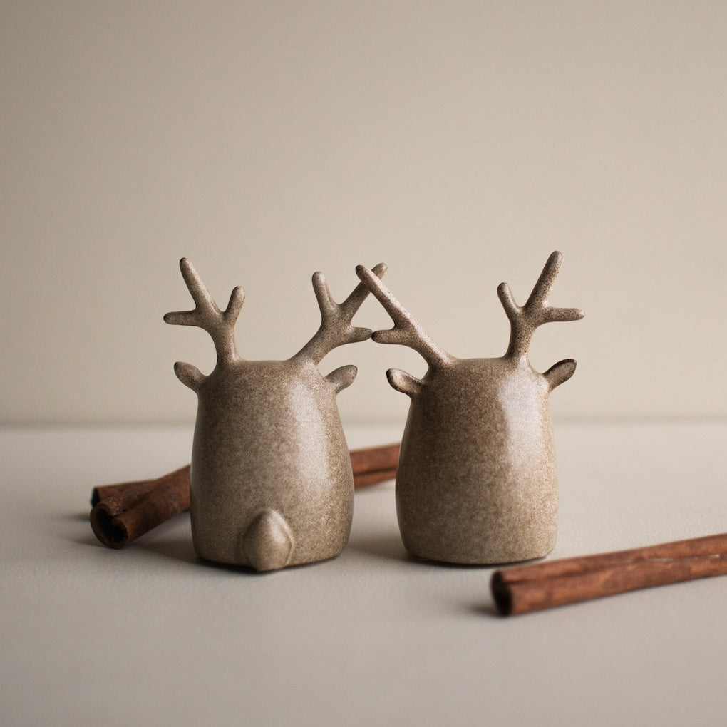 Deer Twins 2er Set - beige
