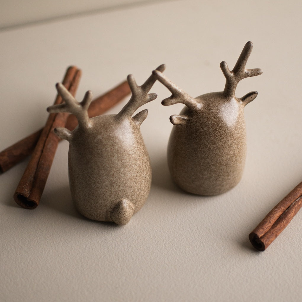 Deer Twins 2er Set - beige