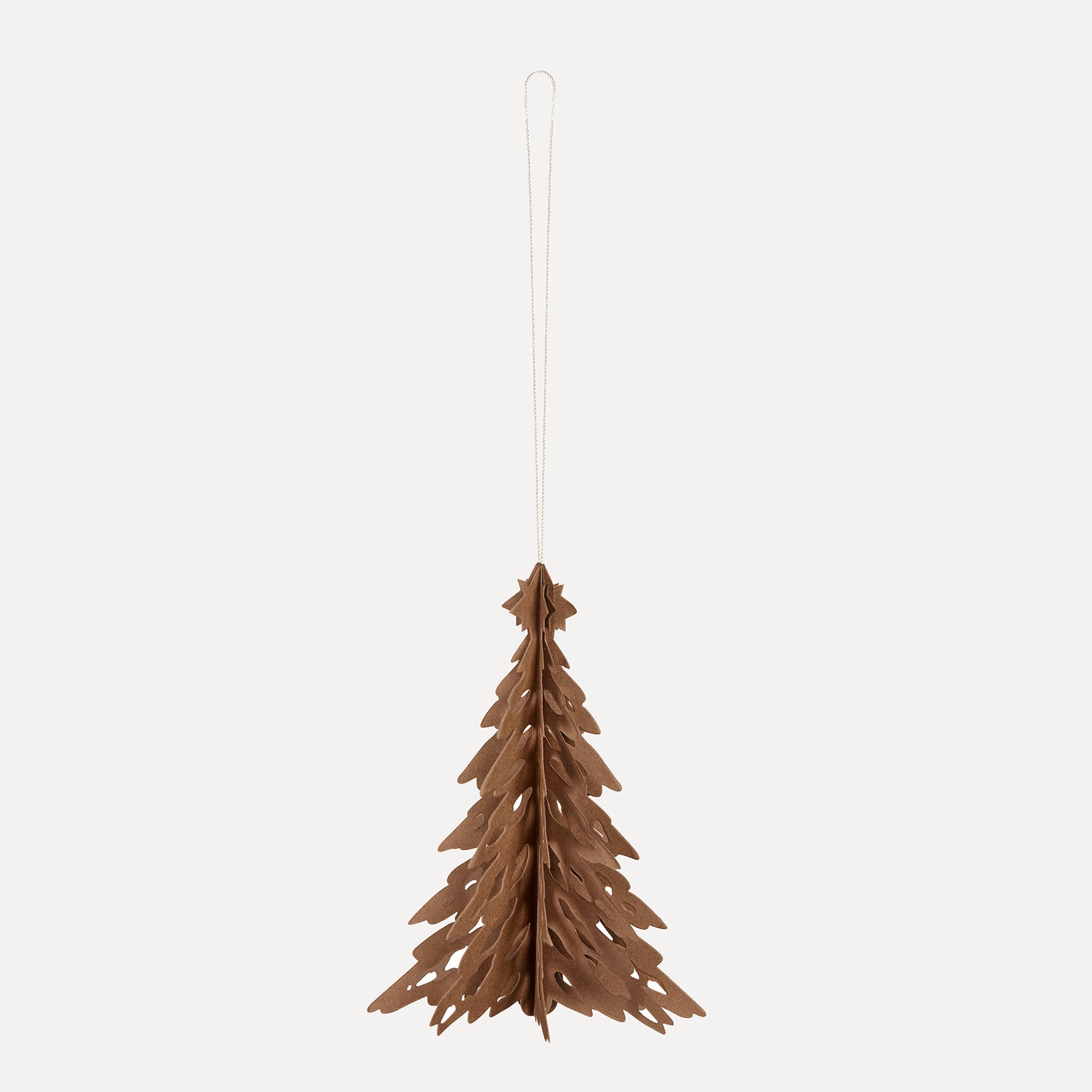 Anhänger Pinetree 2er Set - coffee