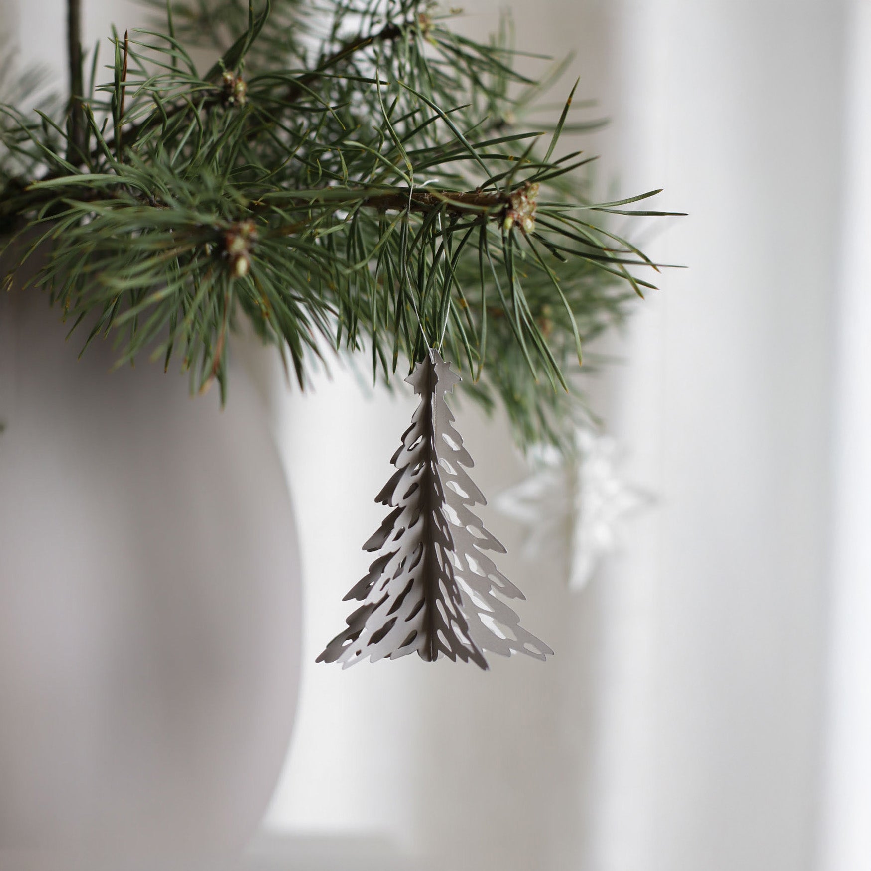 Anhänger Pinetree 2er Set - sand