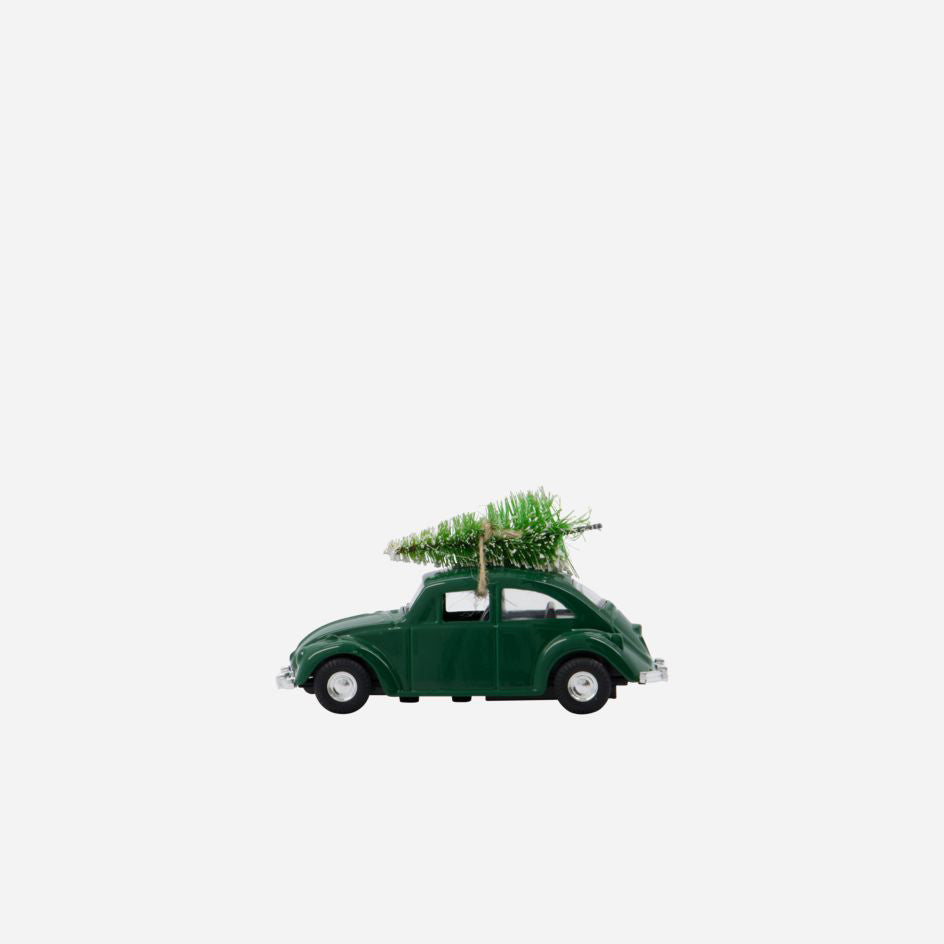 Deko Auto Xmas Car - grün