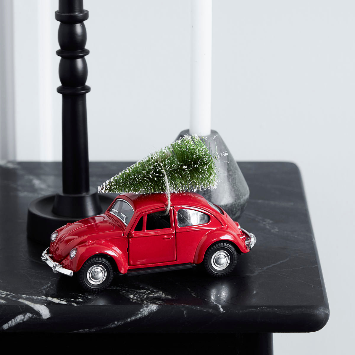 Deko Auto Xmas Car - rot