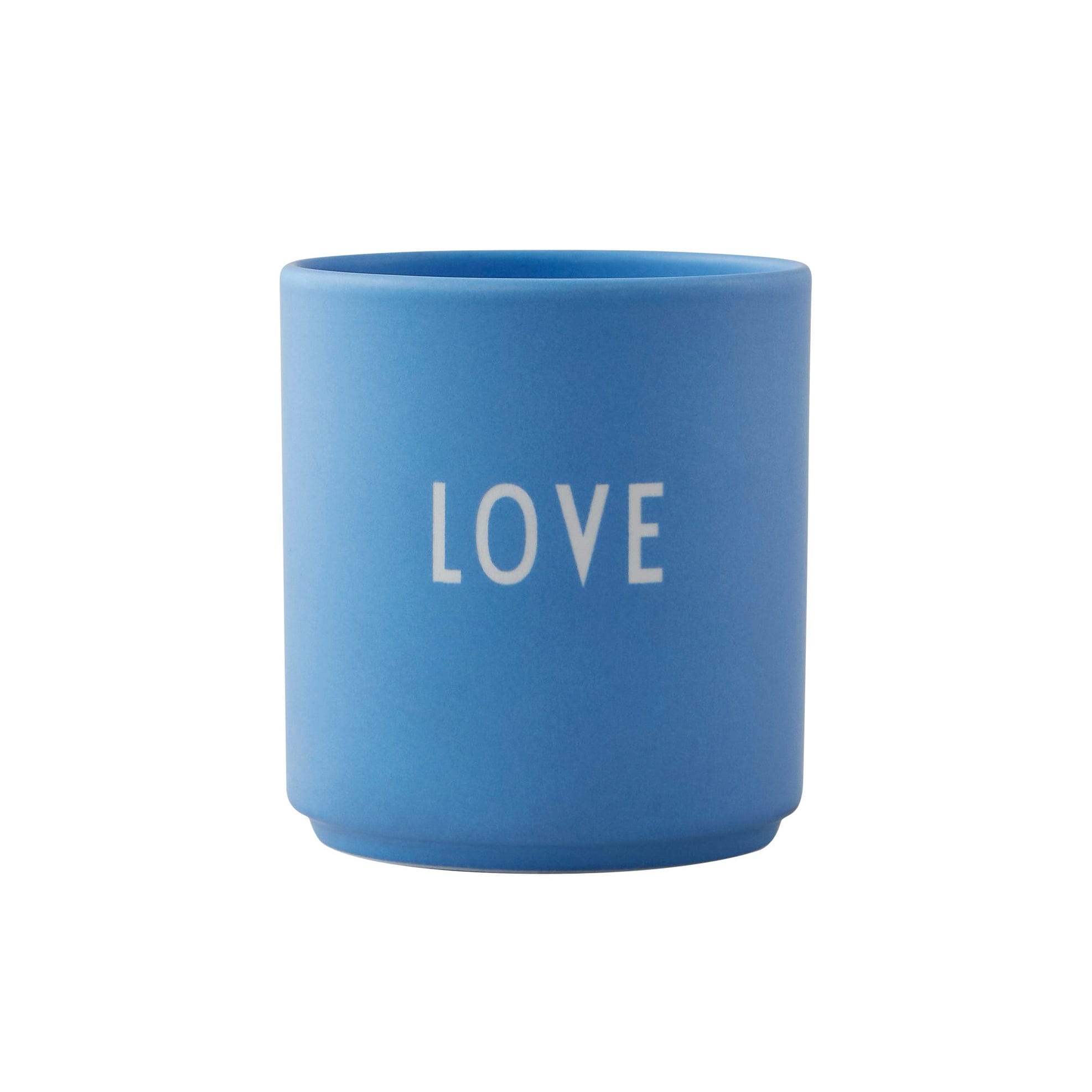 Design Letters Becher LOVE - blau