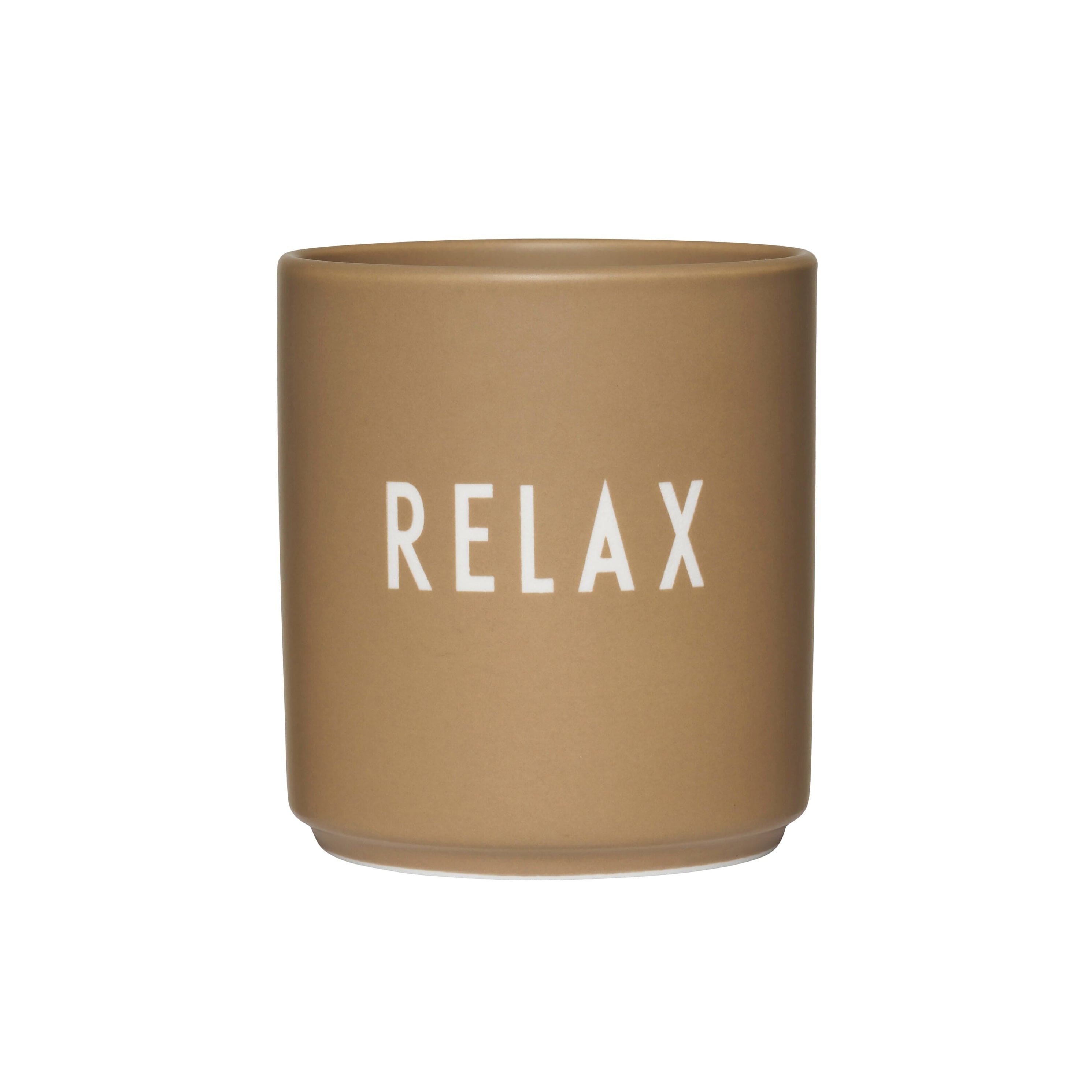 Design Letters Becher RELAX - camel