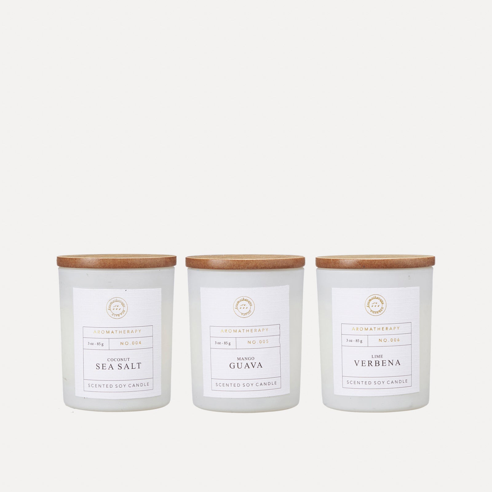Duftkerzen 3er Set - Aroma Therapy