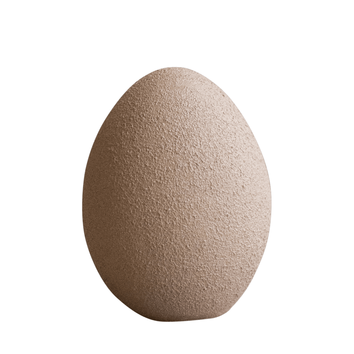 Standing Egg Osterdekoration - sand