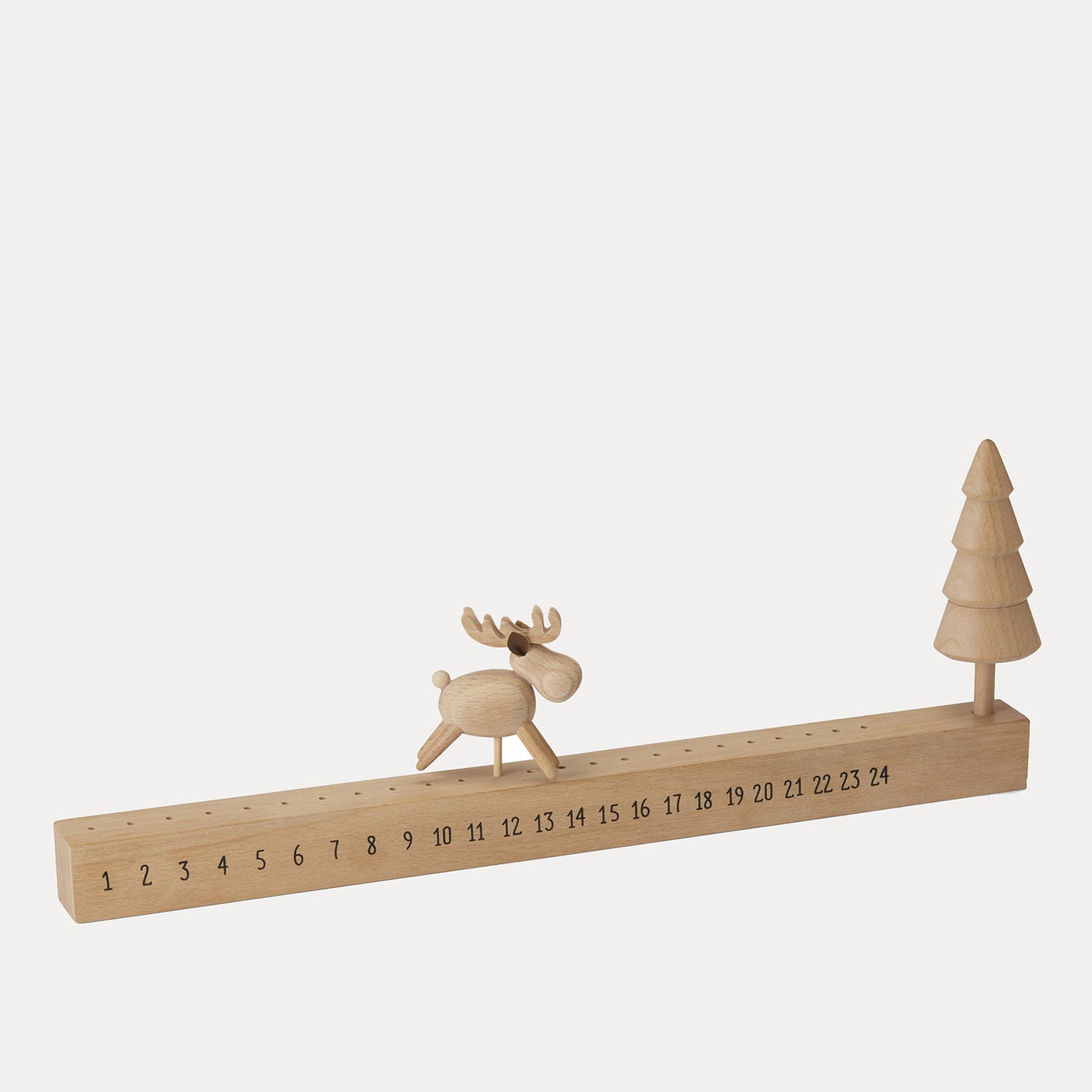 Adventskalender Elmar - Holz