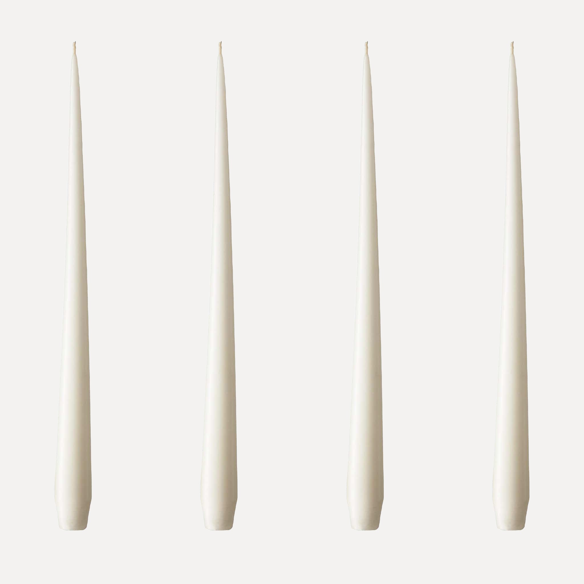 Ester & Erik Stabkerzen 32cm 4er Set - 06 ivory
