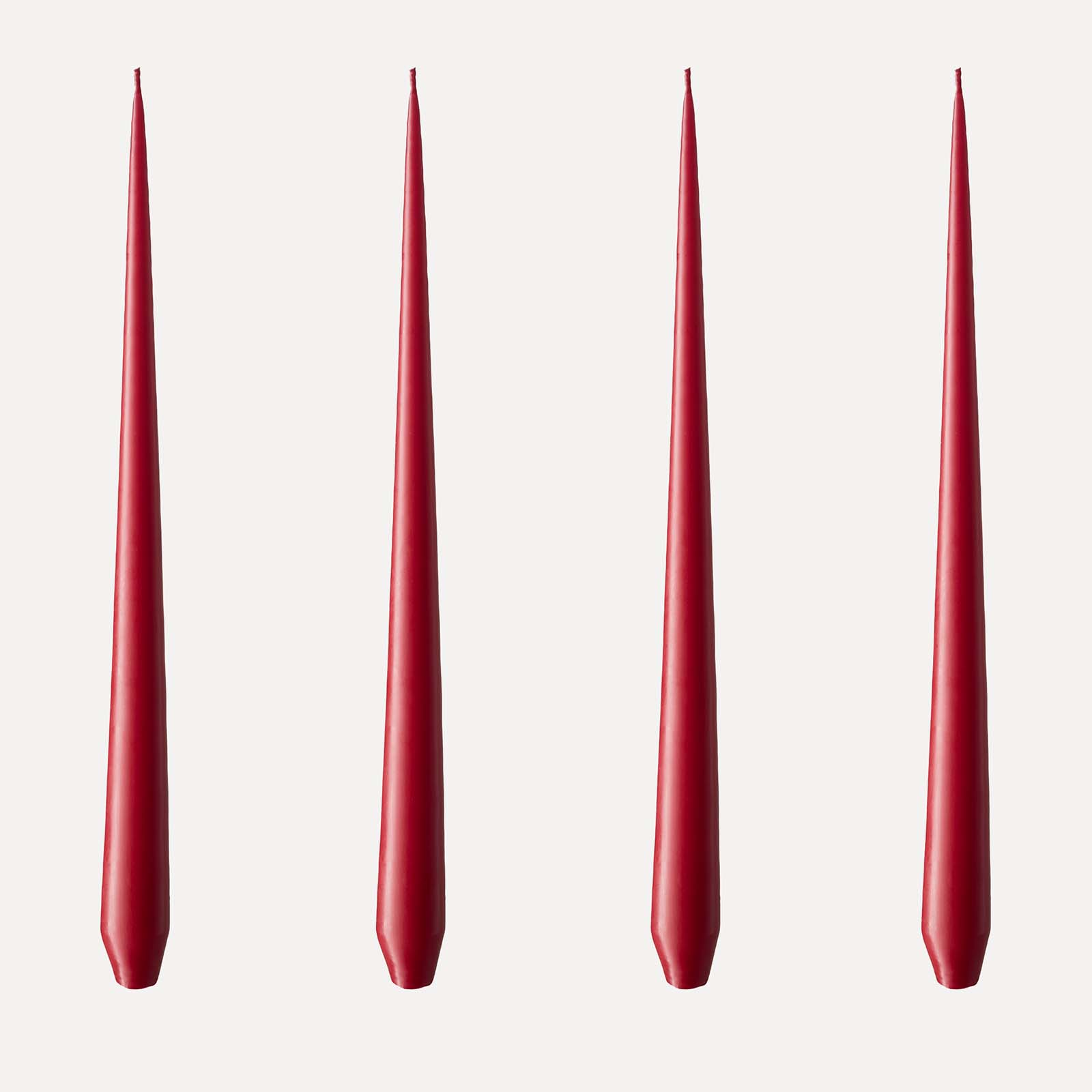 Ester & Erik Stabkerzen 32cm 4er Set - 36 winter berry