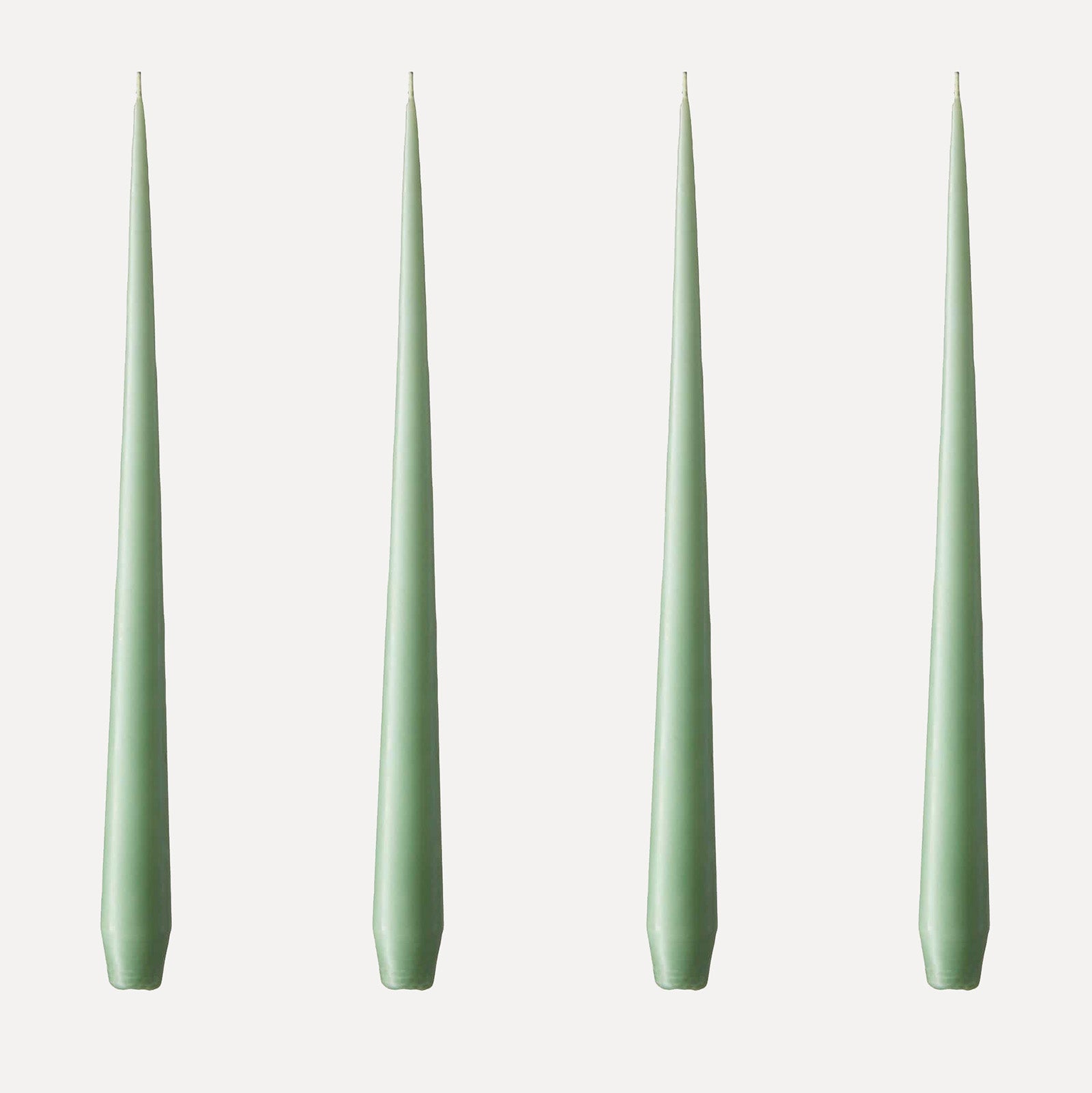 Ester & Erik Stabkerzen 32cm 4er Set - 66 eucalyptus