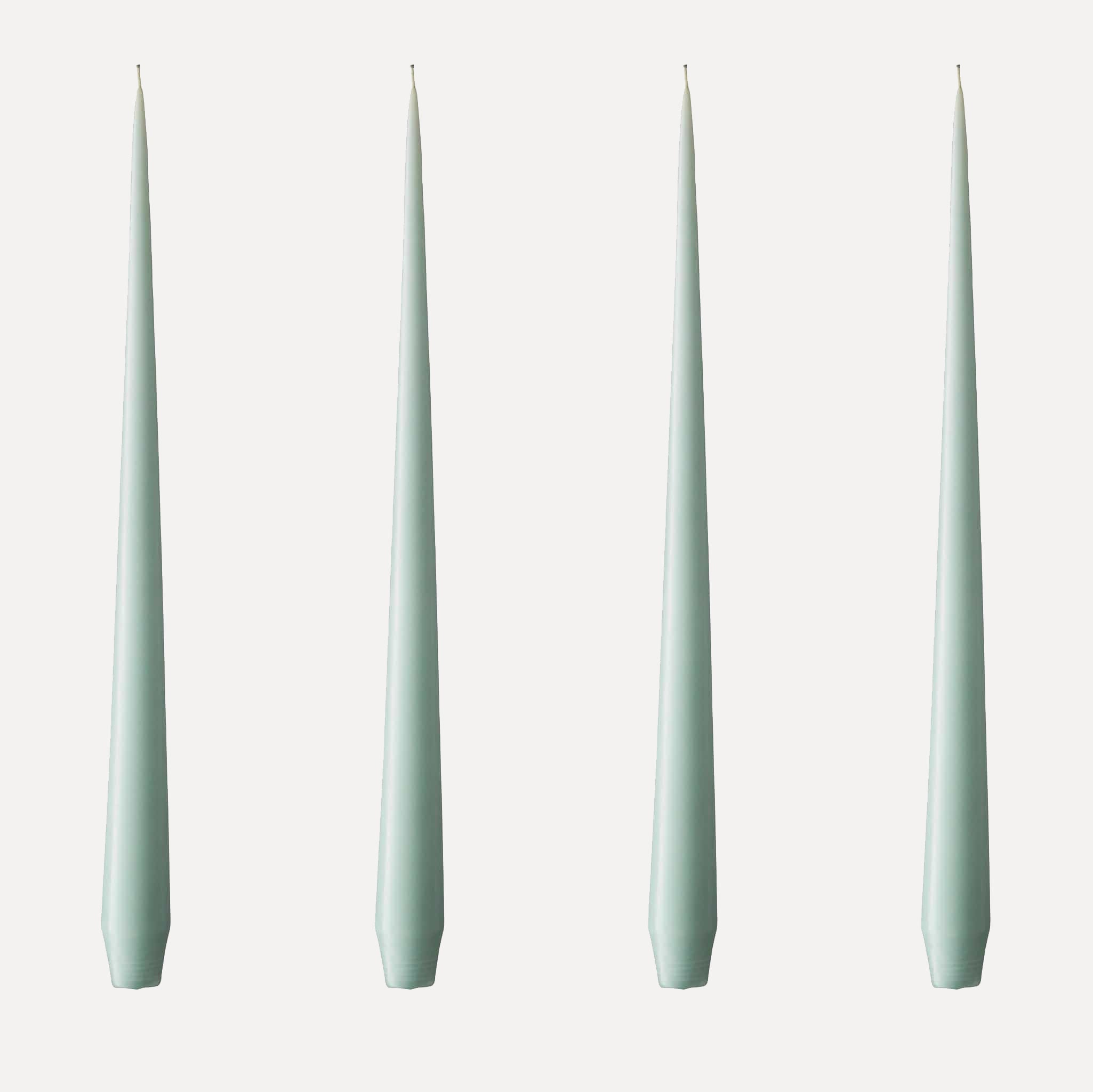 Ester & Erik Stabkerzen 32cm 4er Set - 67 jade stone