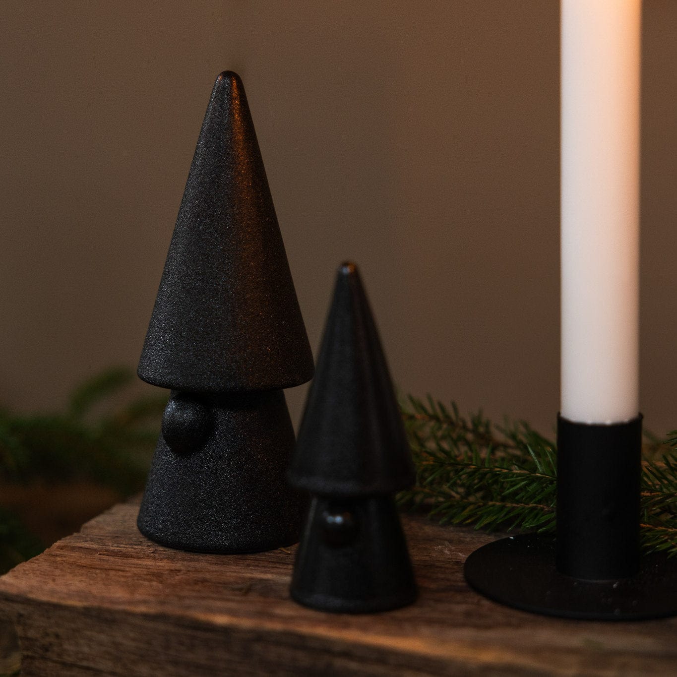 Evert Weihnachtsdeko - schwarz