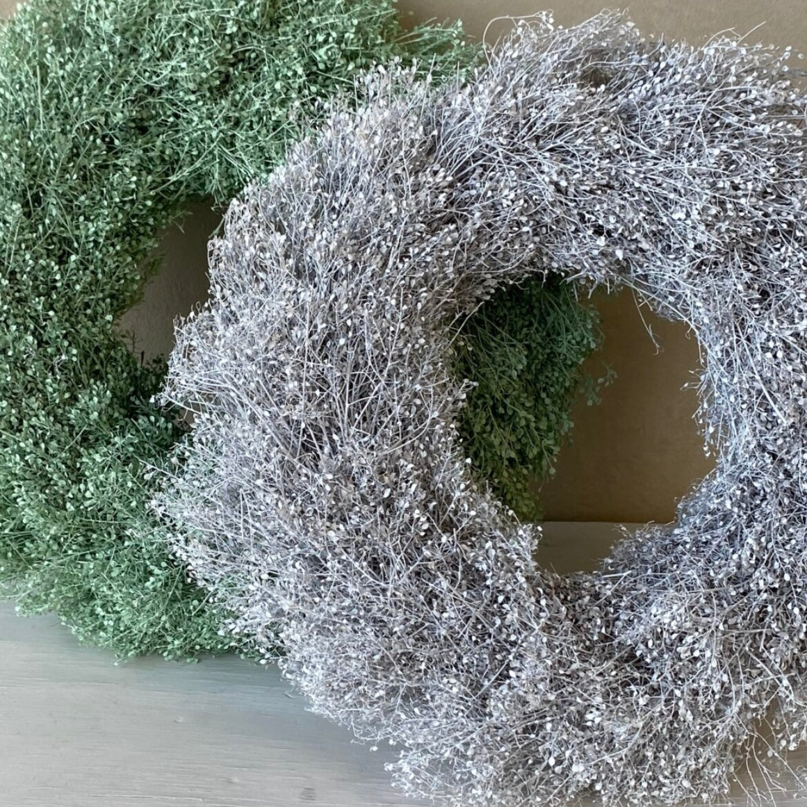 Kranz Lepidium - weiß