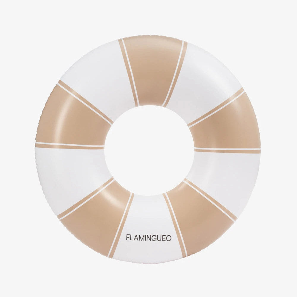 Schwimmring Streifen - beige
