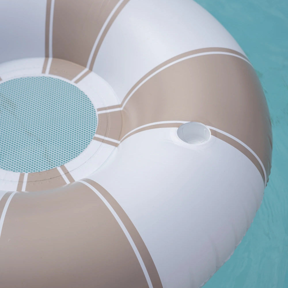 Schwimmring mit Netz XL - beige