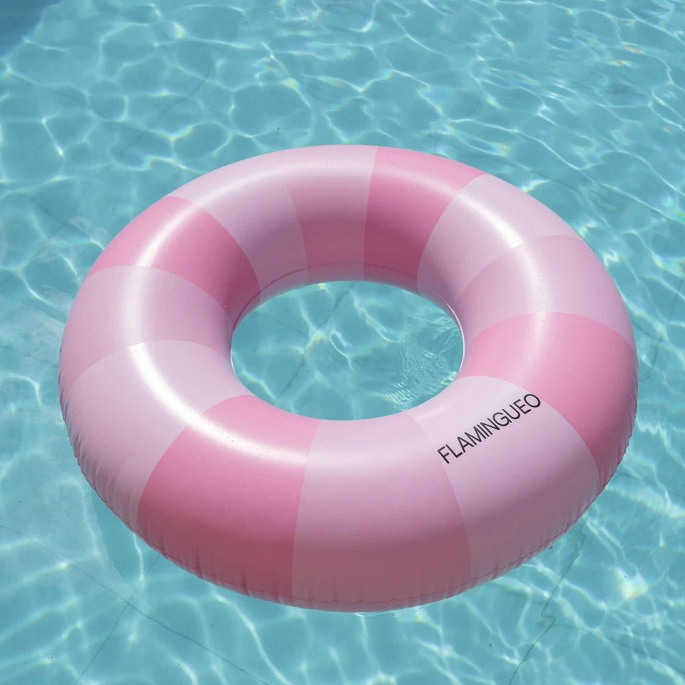 Schwimmring Streifen - rosa