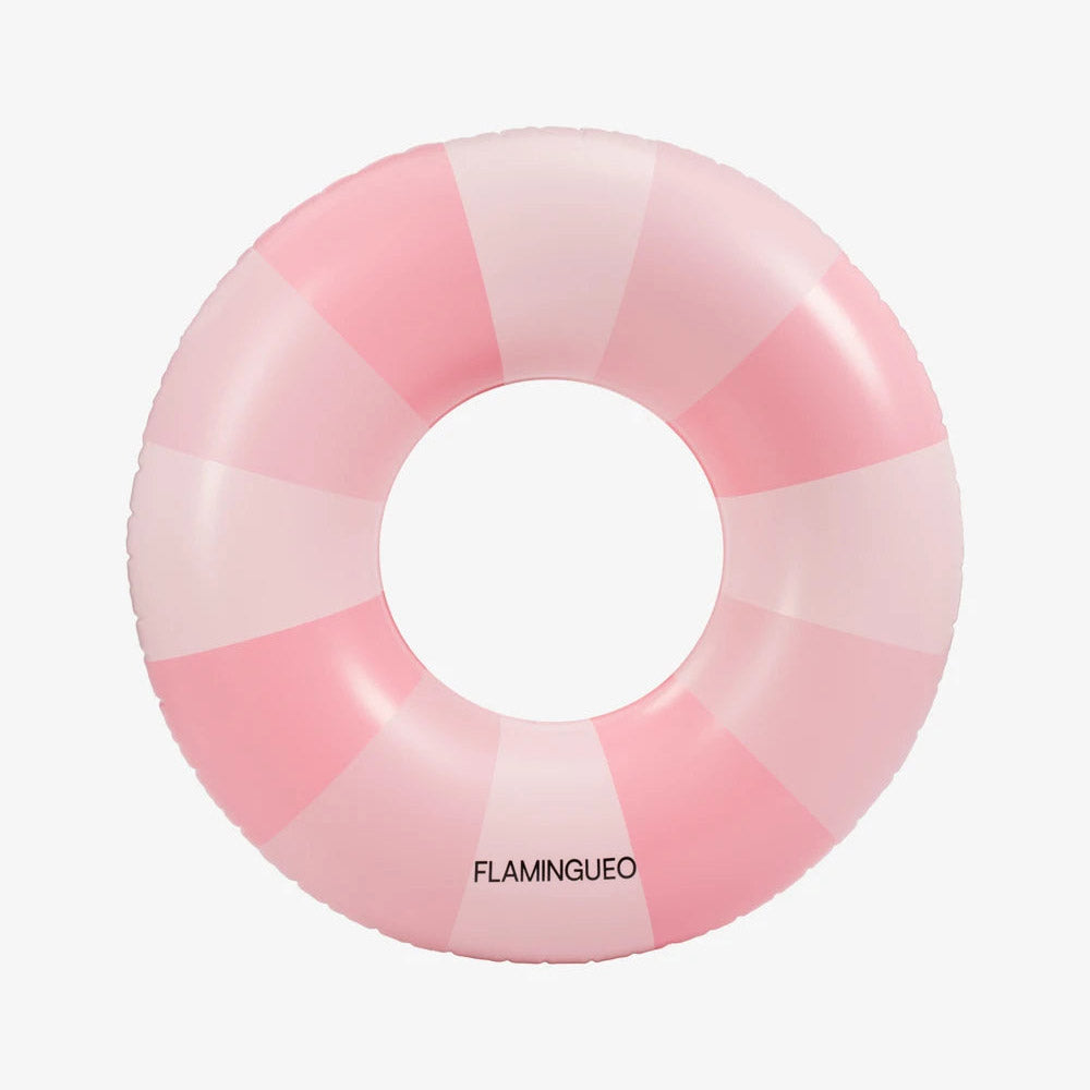 Schwimmring Streifen - rosa