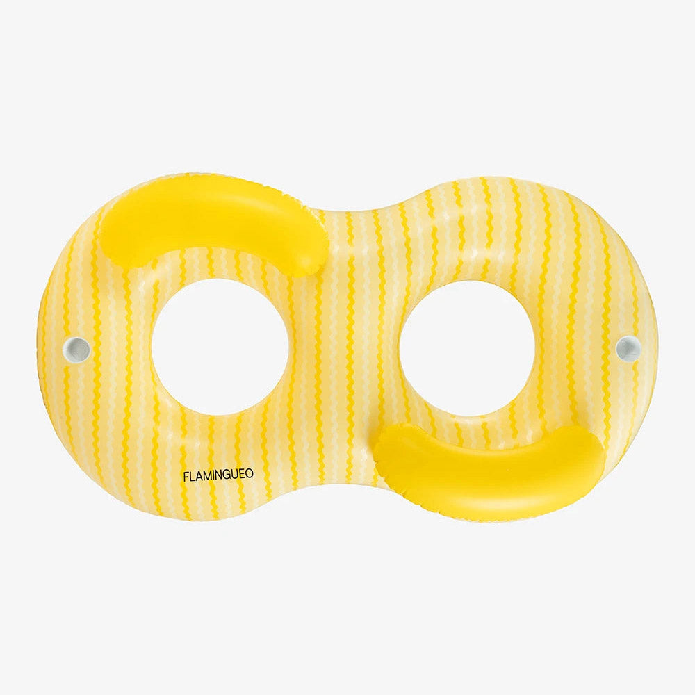Doppelter Schwimmring - gelb