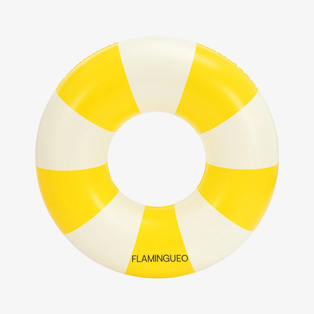 Schwimmring Lula Streifen - gelb
