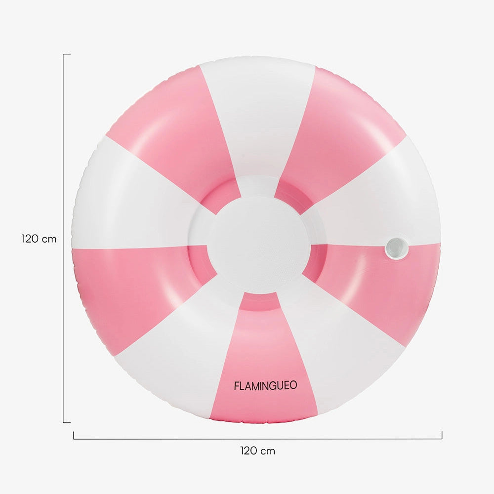 Schwimmring mit Netz XL - rosa