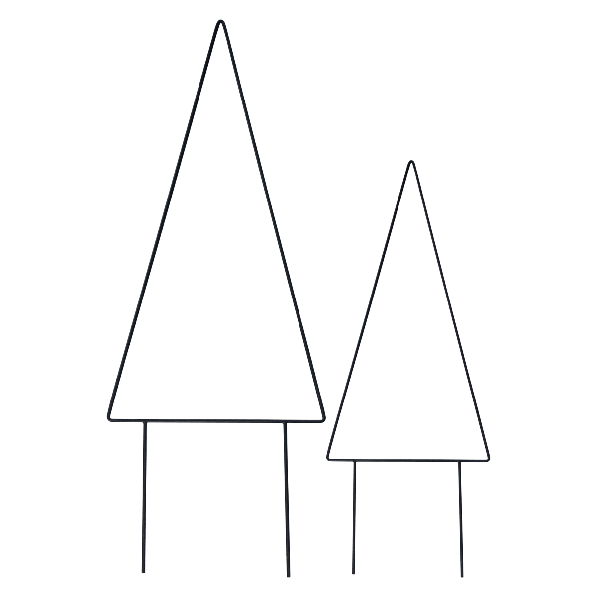 Garden Stick Tree Dekoration - schwarz