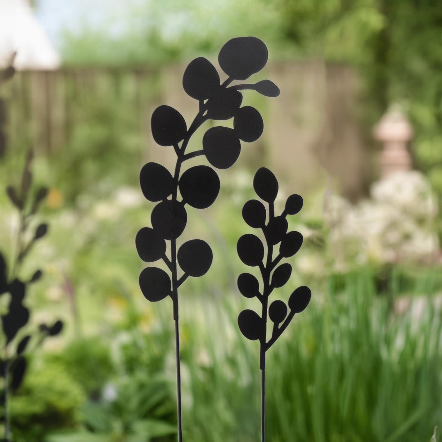 Gartenstecker Calypso 2er Set - schwarz