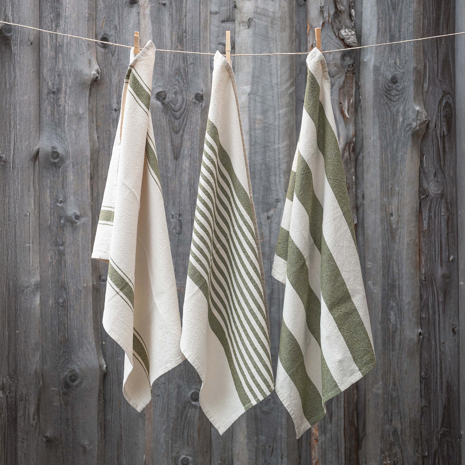 Geschirrtuch Gerda - olive