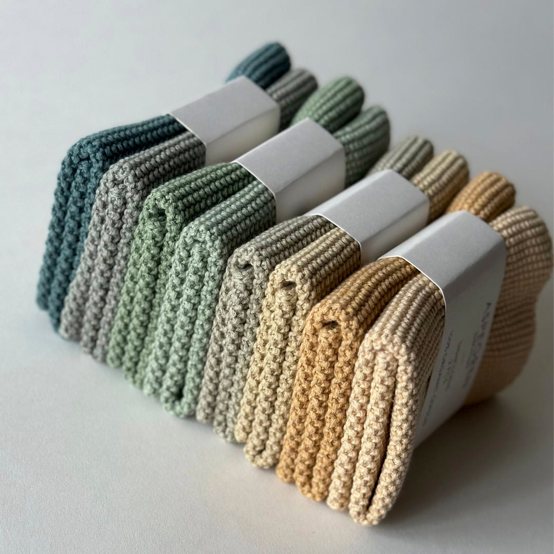 Spültuch 2er Set - Gelb