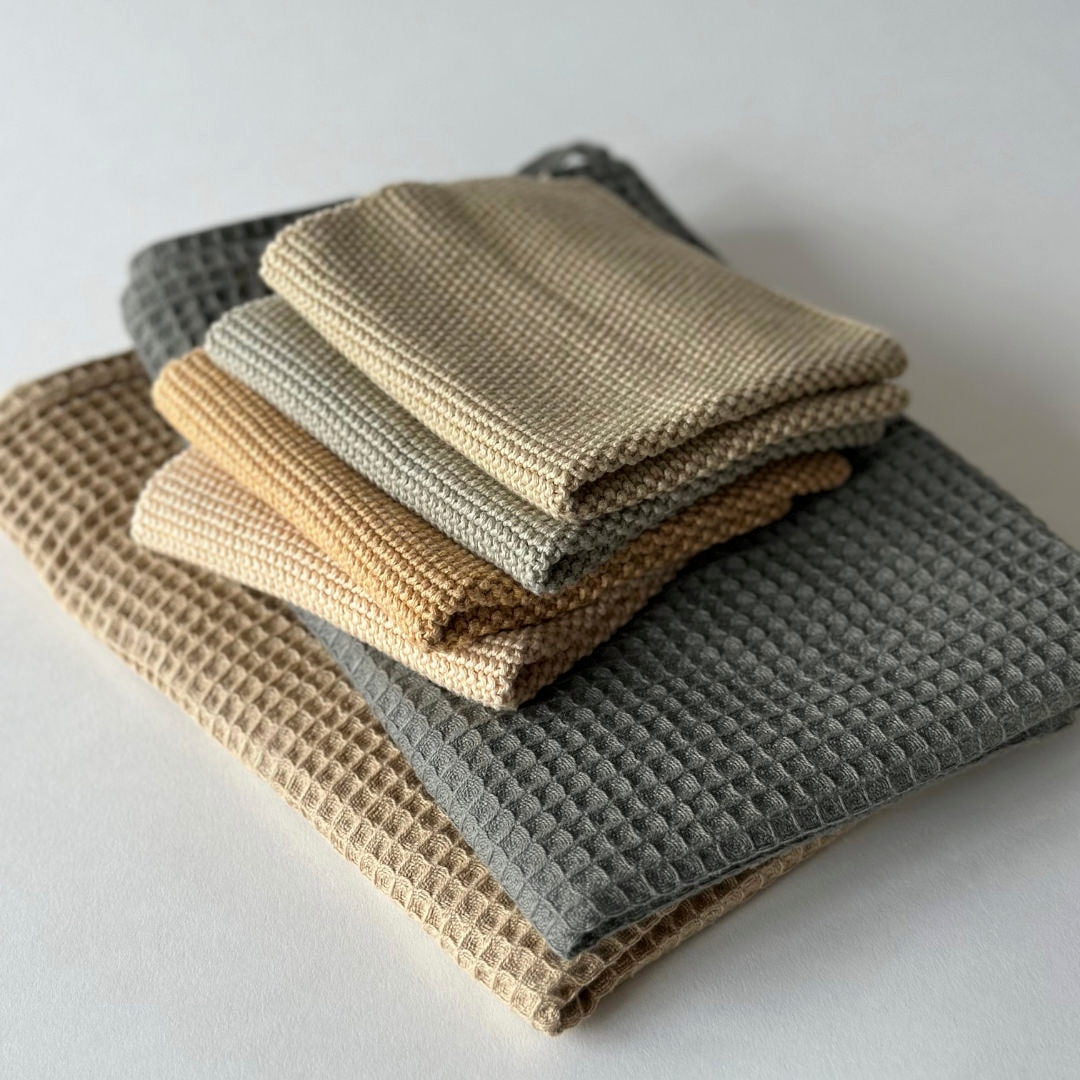 Spültuch 2er Set - Gelb