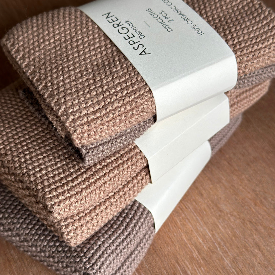 Spültuch 2er Set - Hazelnut