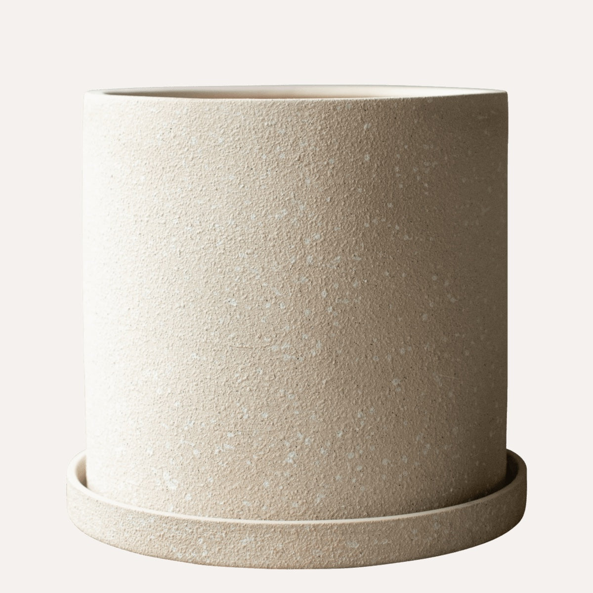 Übertopf Grow Pot - creme structure