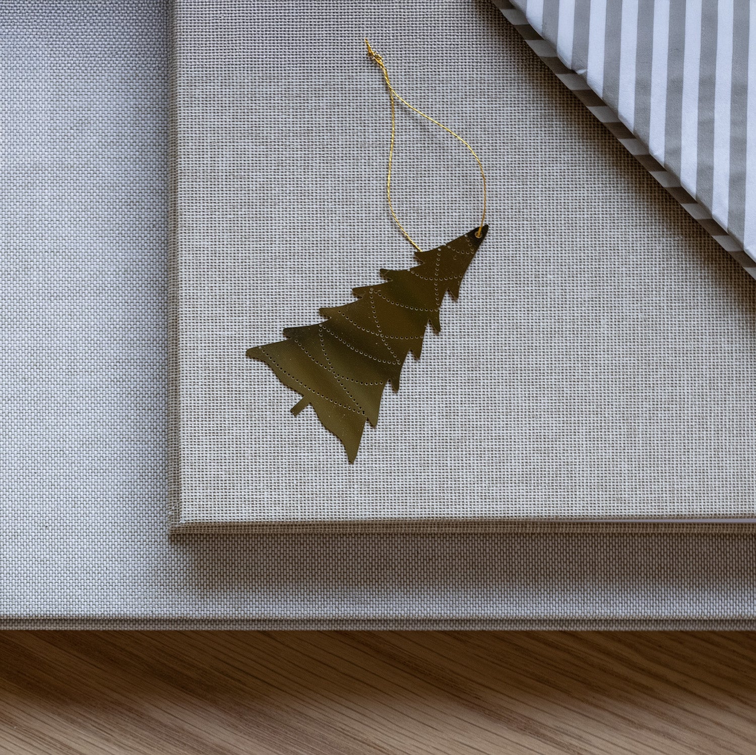 Dekoanhänger Tree 4er Set - gold