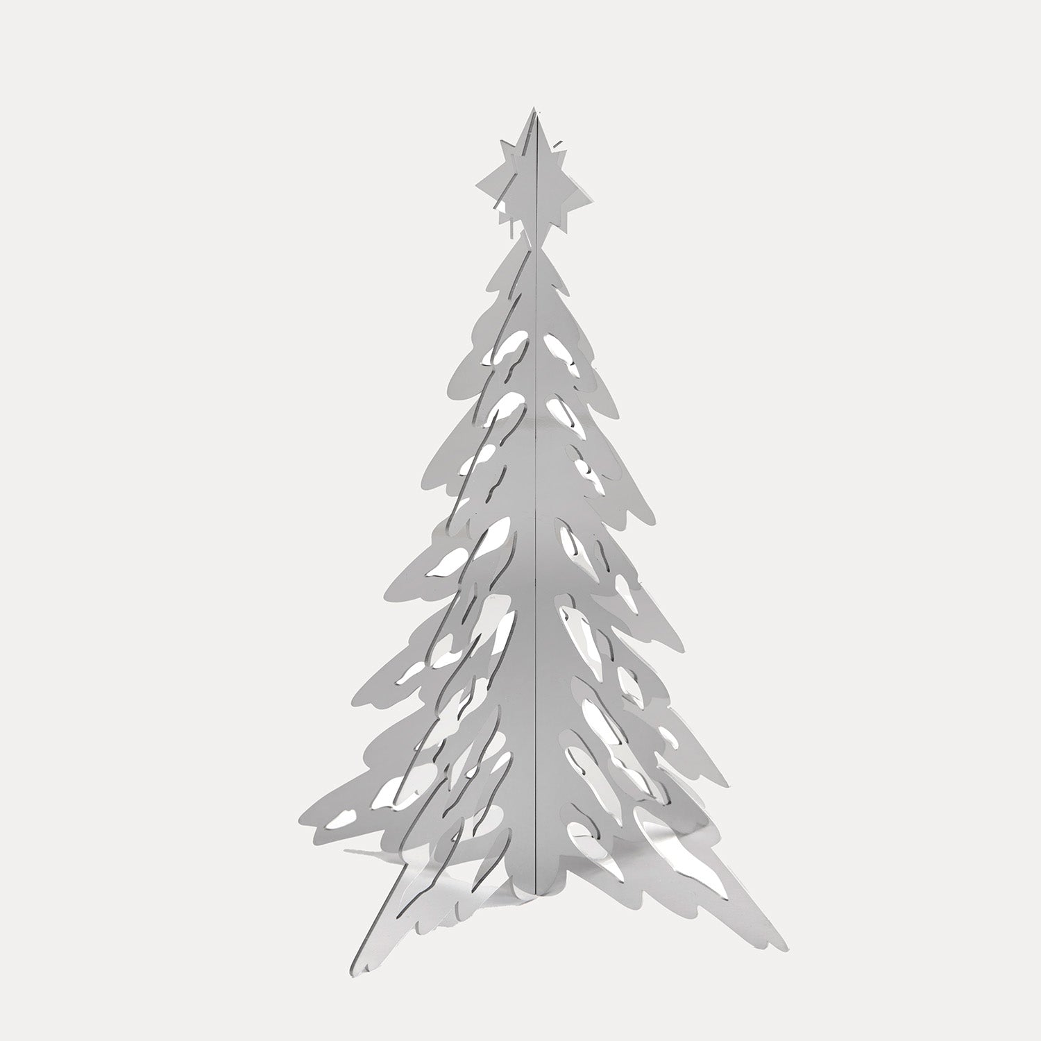 Dekoaufsteller Pinetree - silber