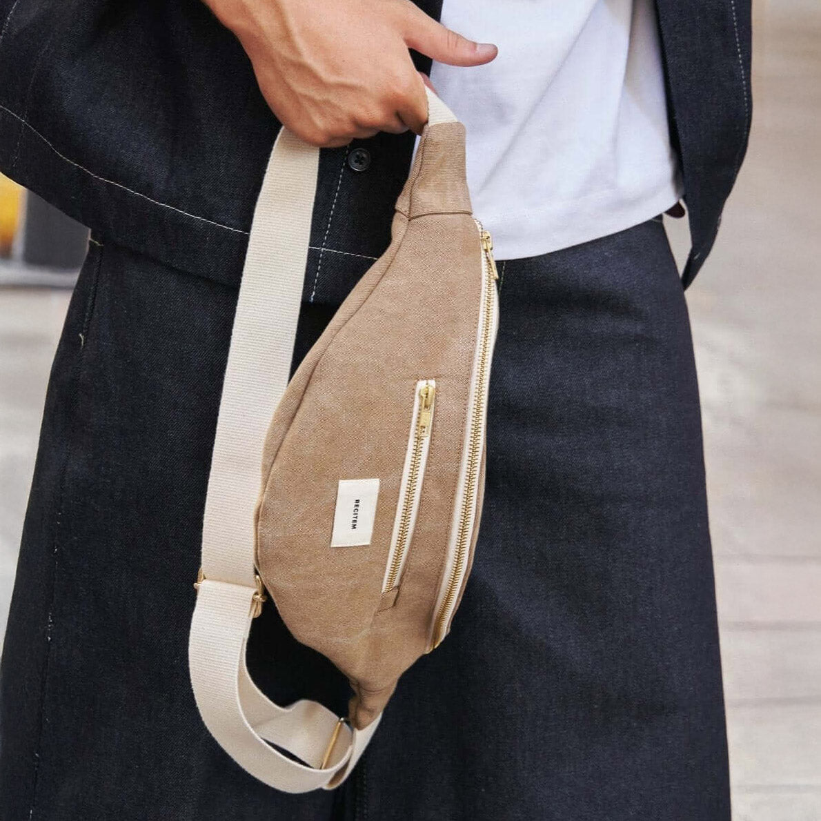 Bauchtasche Louis - beige
