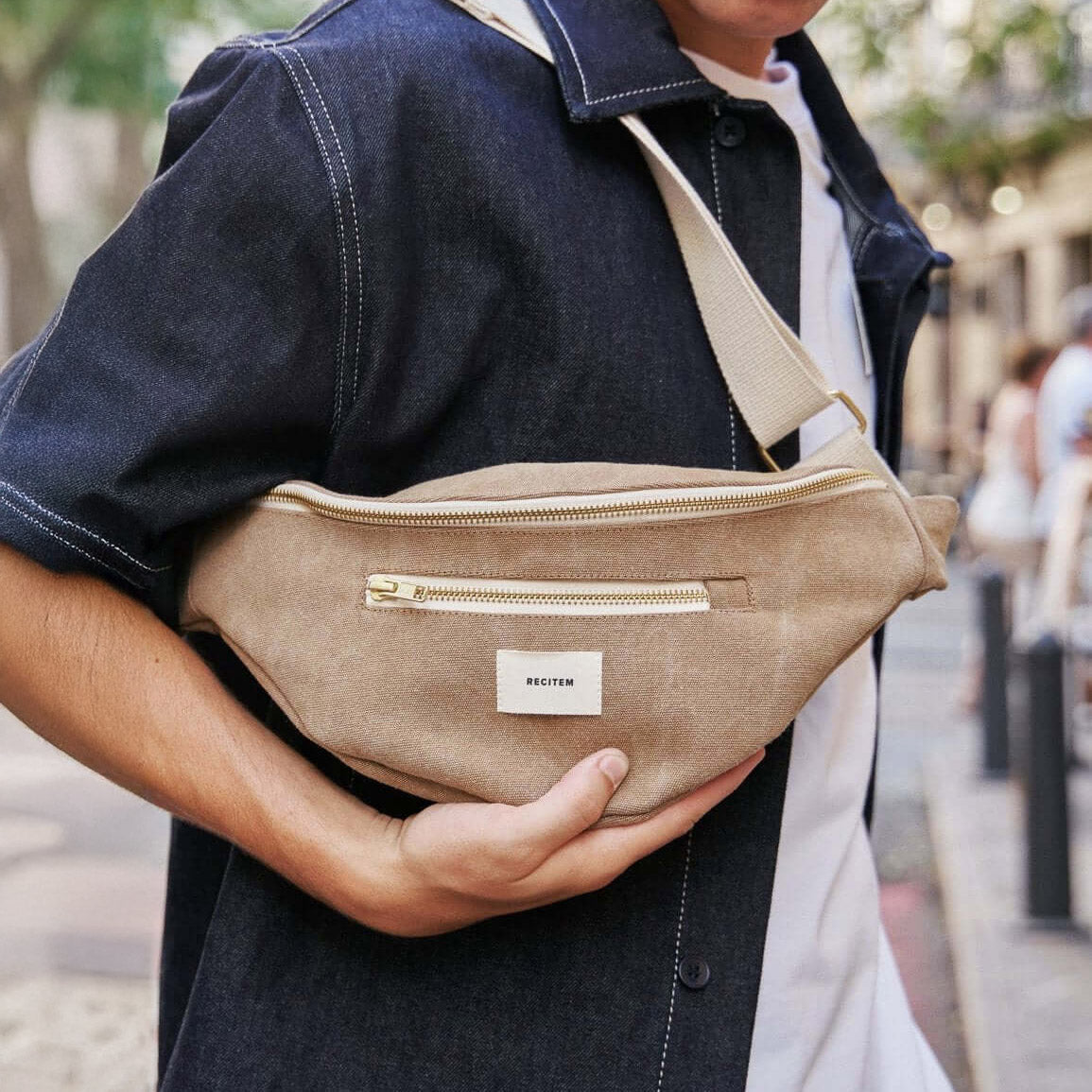 Bauchtasche Louis - beige