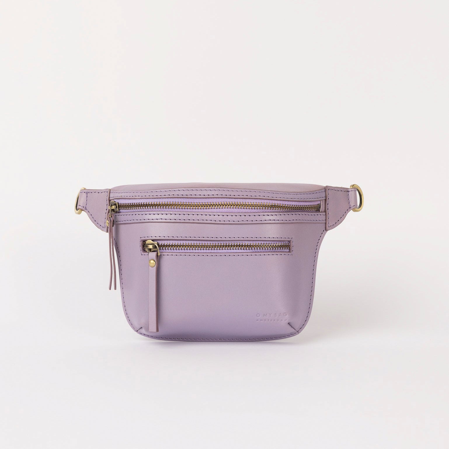 Beck's Bauchtasche - Leder Lavendel