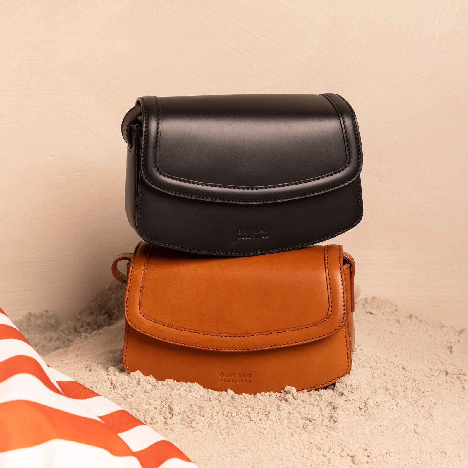 Kendalini Tasche - Leder Schwarz