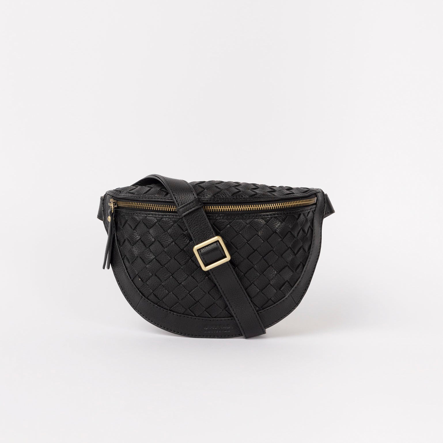 Ray Bauchtasche - Leder Schwarz