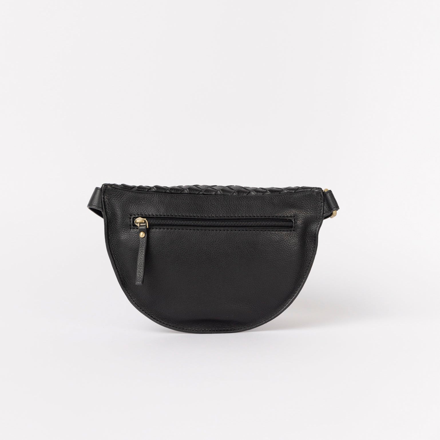 Ray Bauchtasche - Leder Schwarz