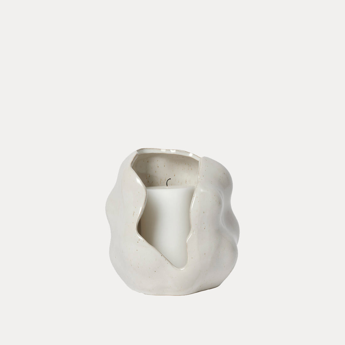 Windlicht Hekla - cream white